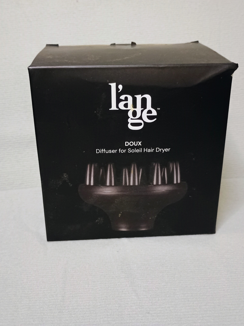 Lange Black Hair Diffuser for Soleil Dryer